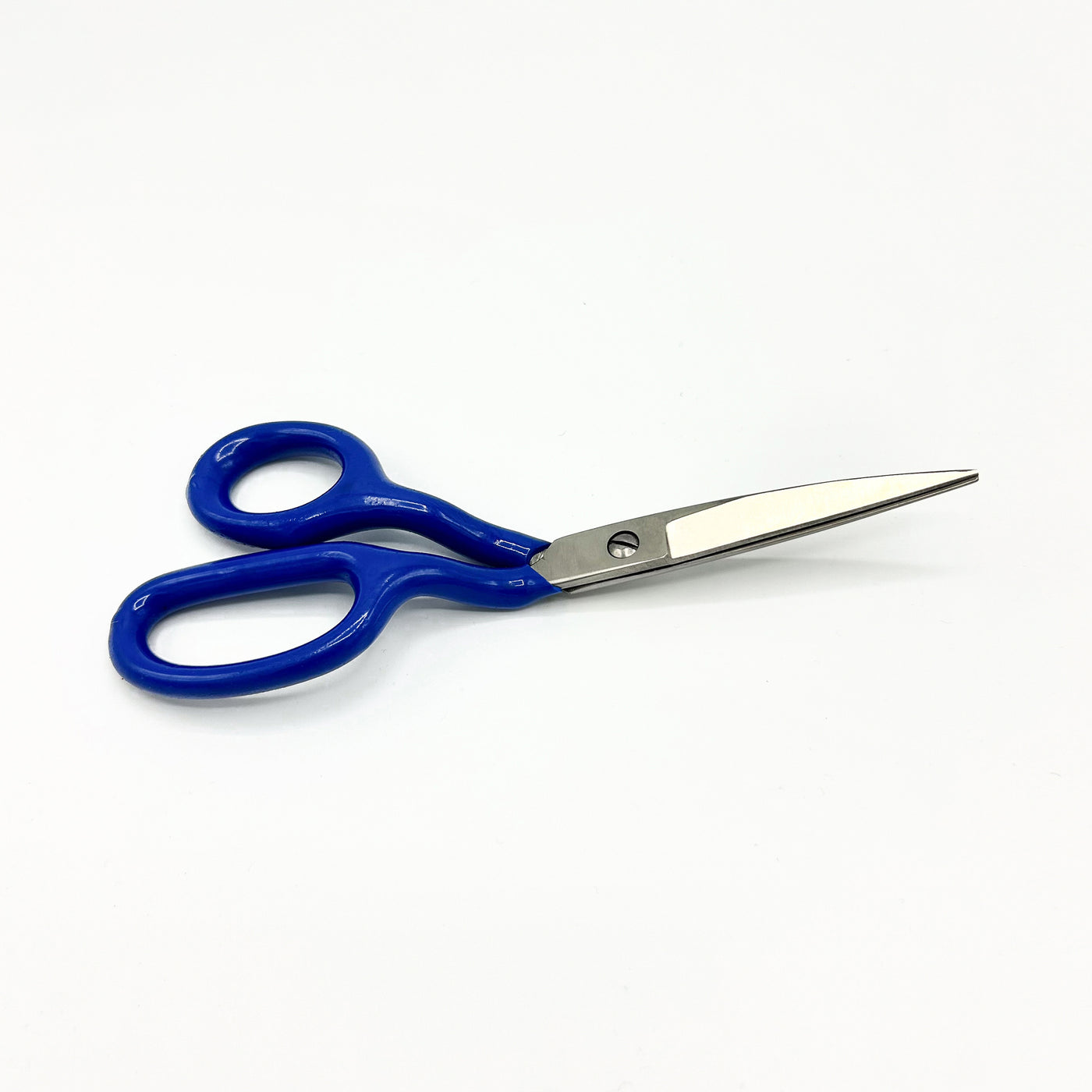 Solid iron rug carving scissors, with extra polishing and rubber handles for enhanced comfort and performance