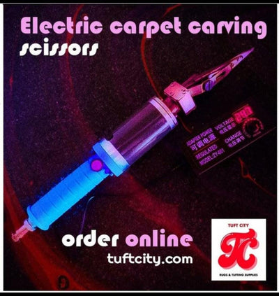 Electric Rug Carving Scissors - TuftCity